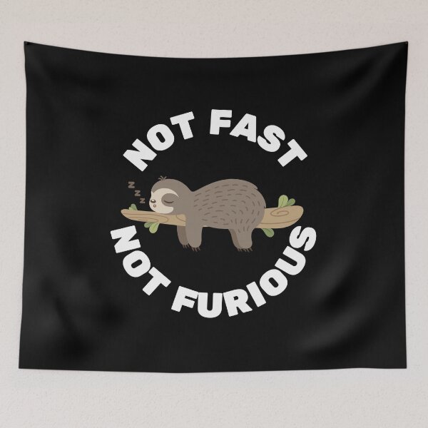 Item preview, Not fast not furious designed and sold by Oval Shop.