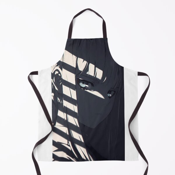 Item preview, manga girl black and white designed and sold by KOB-DESIGN ⭐⭐⭐⭐⭐.