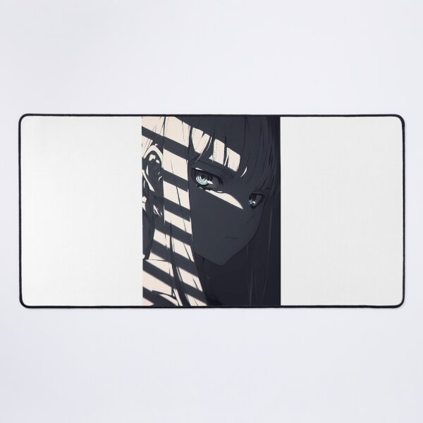 Item preview, manga girl black and white designed and sold by KOB-DESIGN ⭐⭐⭐⭐⭐.