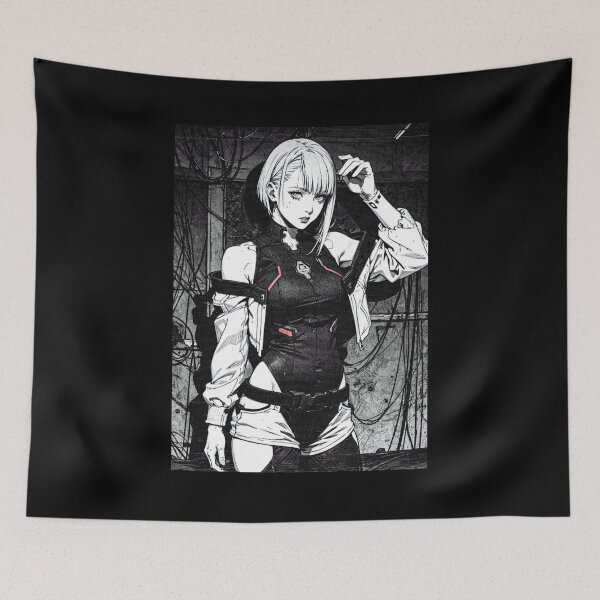 Item preview, Cyberpunk Lucy fan art designed and sold by KOB-DESIGN ⭐⭐⭐⭐⭐.