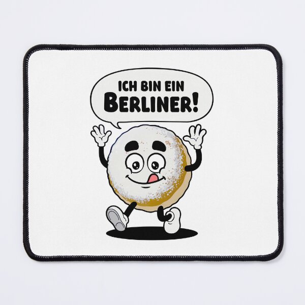 Item preview, Funny cartoon Berliner pancakes – I am a Berliner! designed and sold by Infinitee8hirts.