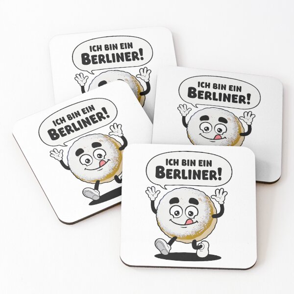 Item preview, Funny cartoon Berliner pancakes – I am a Berliner! designed and sold by Infinitee8hirts.