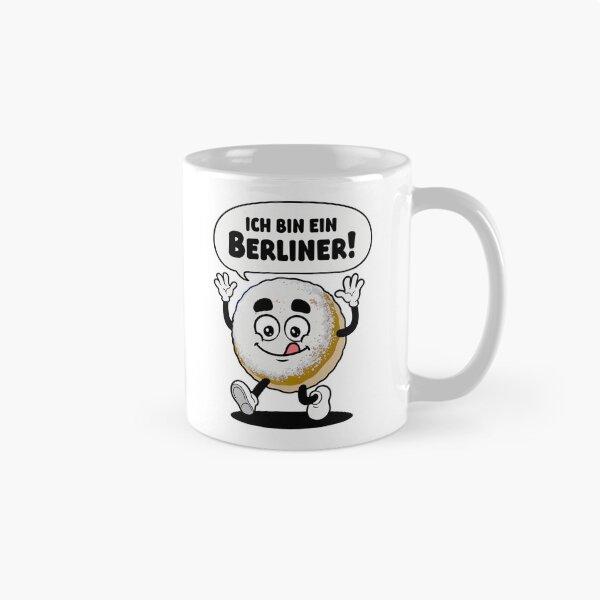 Item preview, Funny cartoon Berliner pancakes – I am a Berliner! designed and sold by Infinitee8hirts.