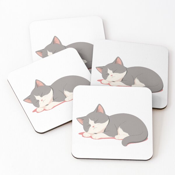 Item preview, Adorable Kitten Napping Peacefully designed and sold by FortuneWildCat.