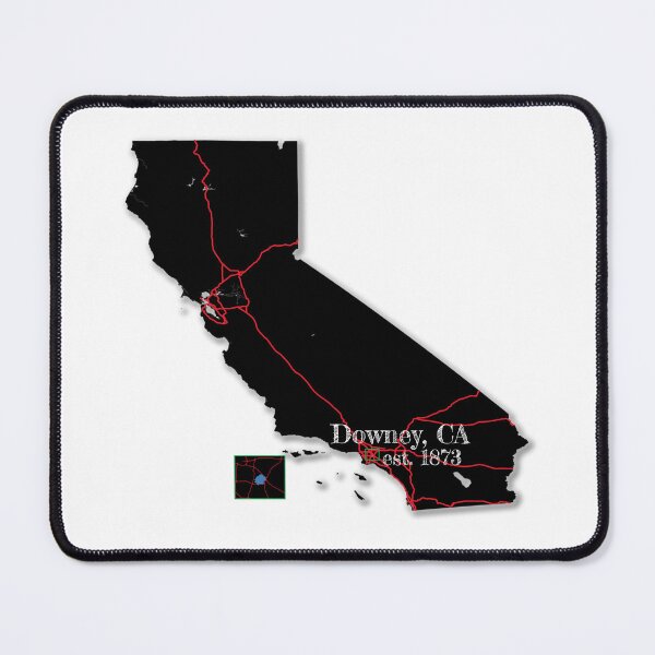 Item preview, Downey, CA designed and sold by PhilbonianDezin.