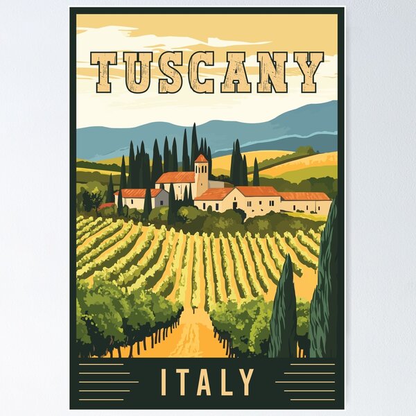 Item preview, Explore Timeless Beauty of Tuscany in Italy - Travel Art designed and sold by turtlestart.