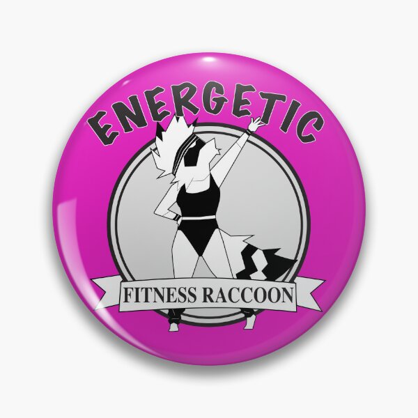 Item preview, I'm an Energetic Fitness Raccoon designed and sold by SamsPics118.
