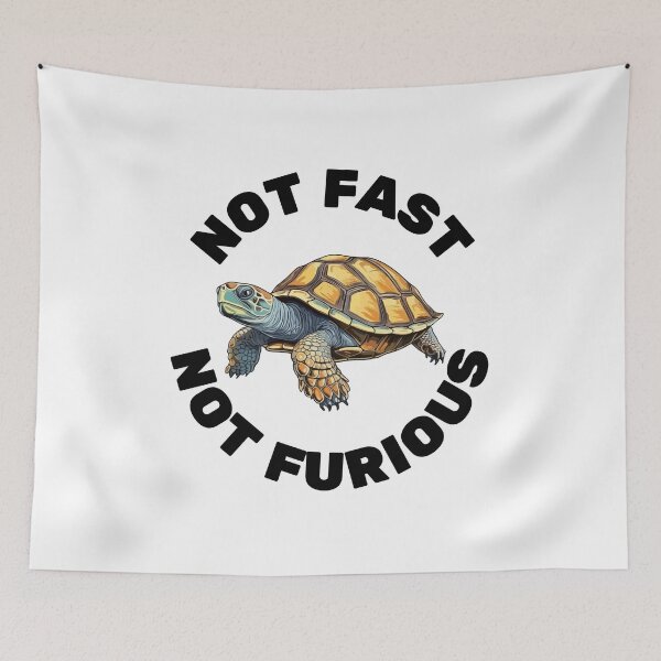 Item preview, Not fast not furious designed and sold by Oval Shop.