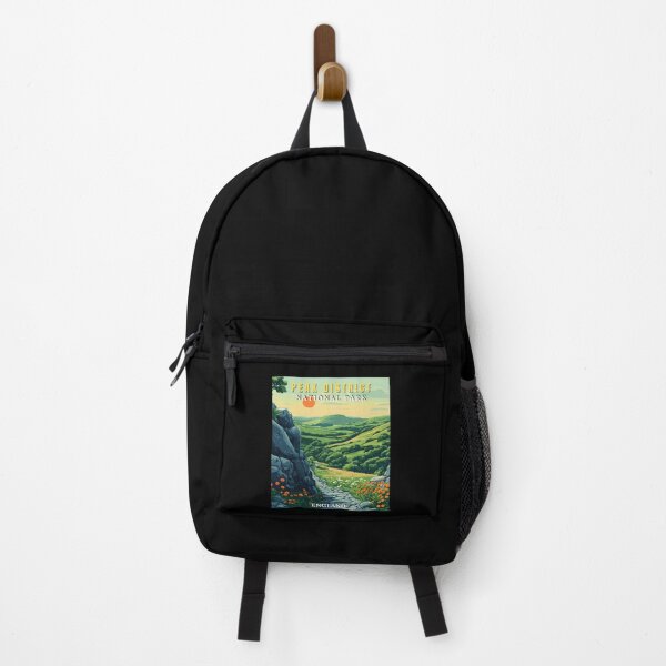 Item preview, Peak District National Park in England Retro Travel Art Landscape designed and sold by MaateoDesign.