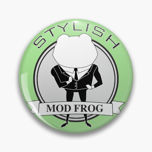 Item preview, I'm a Stylish Mod Frog designed and sold by SamsPics118.