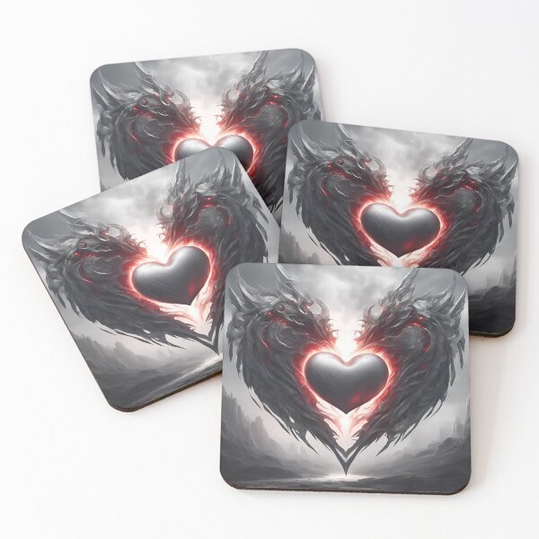 Item preview, Dark Heart of the Abyss – Gothic Fantasy Art designed and sold by MystiqSlav.