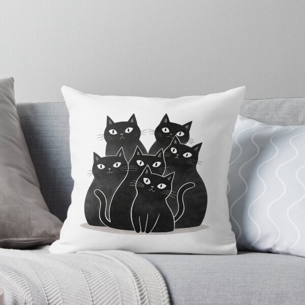 Item preview, Modern Trendy Cute Suspicious Cats designed and sold by SOUFIANE1991.