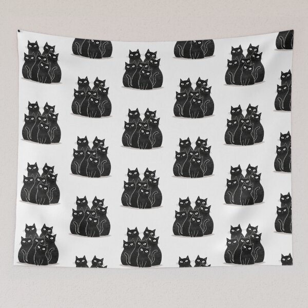 Item preview, Modern Trendy Cute Suspicious Cats designed and sold by SOUFIANE1991.