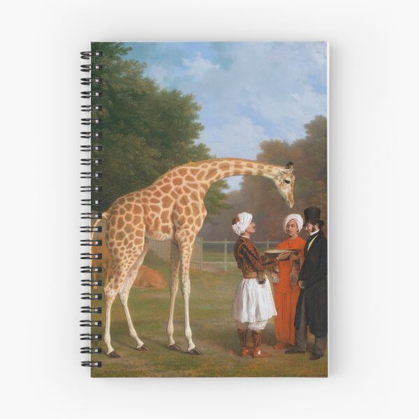 Item preview, Jacques-Laurent Agasse (1767-1849) - The Nubian Giraffe designed and sold by Vintage Designs +.