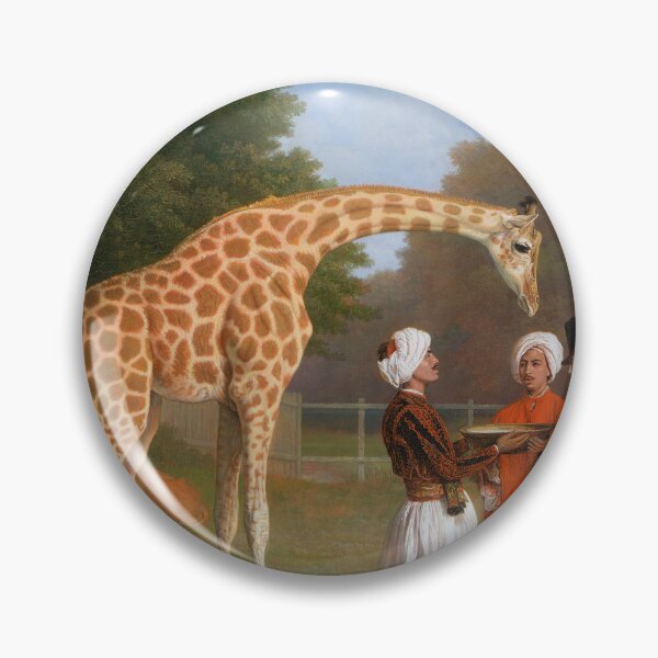 Item preview, Jacques-Laurent Agasse (1767-1849) - The Nubian Giraffe designed and sold by Vintage Designs +.