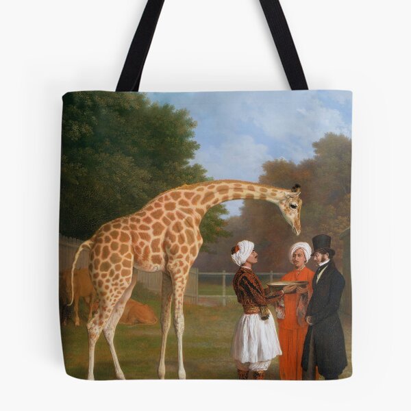 Item preview, Jacques-Laurent Agasse (1767-1849) - The Nubian Giraffe designed and sold by Vintage Designs +.