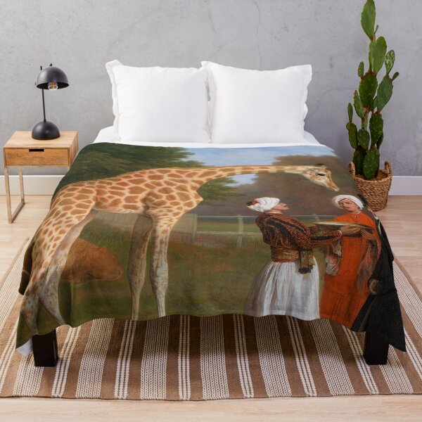 Item preview, Jacques-Laurent Agasse (1767-1849) - The Nubian Giraffe designed and sold by Vintage Designs +.