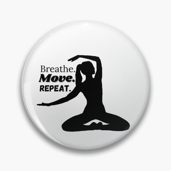 Item preview, Breathe. Move. Repeat.  designed and sold by ChiWellness Shop.