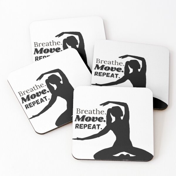 Item preview, Breathe. Move. Repeat.  designed and sold by ChiWellness Shop.
