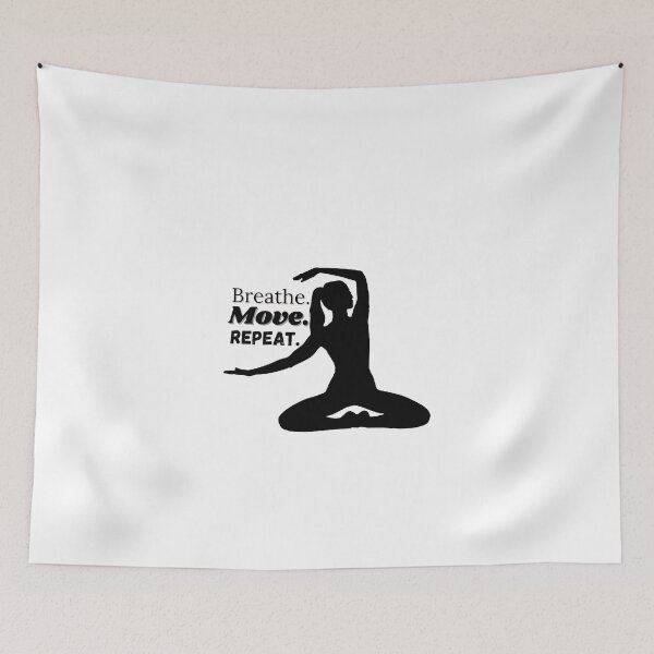 Item preview, Breathe. Move. Repeat.  designed and sold by ChiWellness Shop.