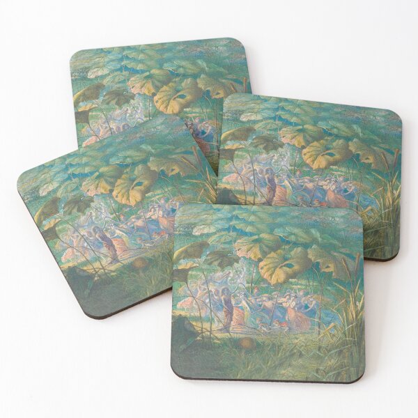 Item preview,  "Fairy Dance In a Clearing" -  Richard Doyle designed and sold by Vintage Designs +.