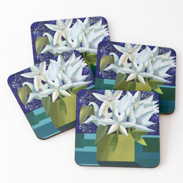 Item preview, Vase of White Lilies  designed and sold by Andrew  Hitchen.