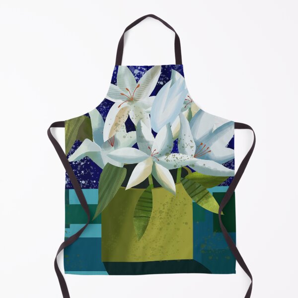 Item preview, Vase of White Lilies  designed and sold by Andrew  Hitchen.