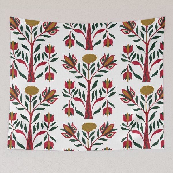 Item preview, Drawing for Plate 7 From Portfolio "Folk Art of Rural Pennsylvania" (c. 1939) designed and sold by portokalis.