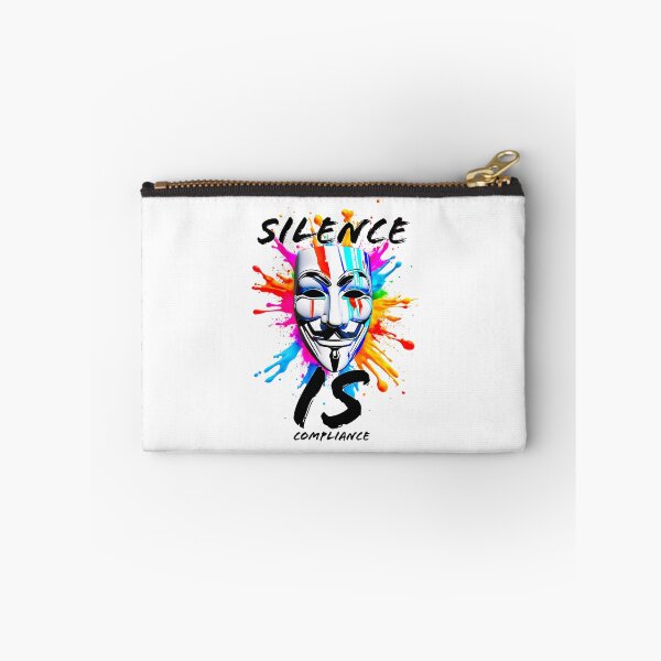 Item preview, Protest slogans. Anonymous. Silence is compliance designed and sold by Drone-tees.