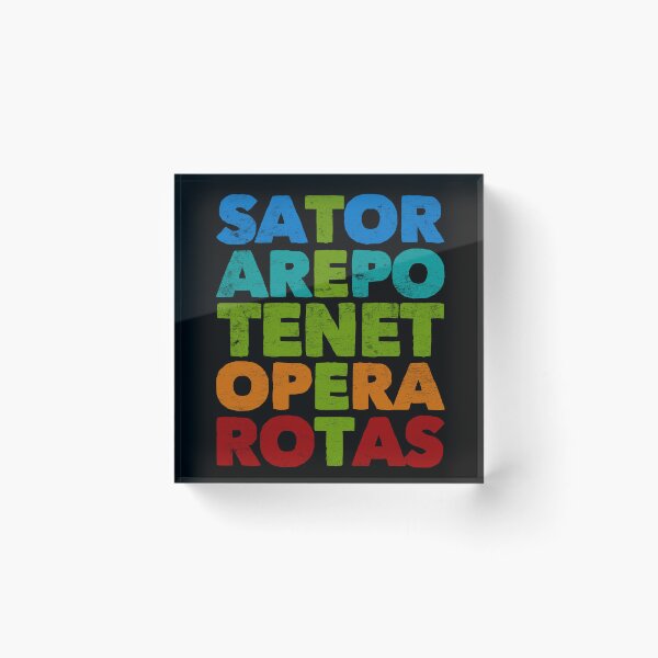Item preview, SATOR square designed and sold by Mitch-Angelo.