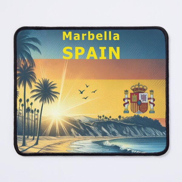 Item preview, Marbella, Spain beach evening sunset  designed and sold by Gunnar Hermansen.