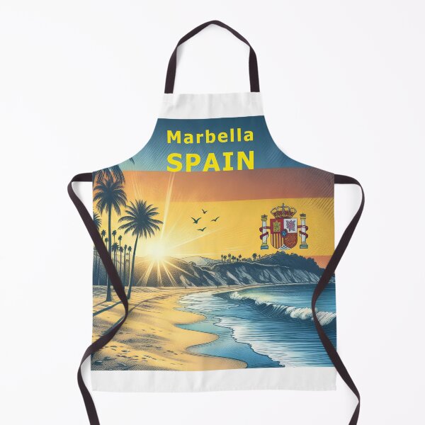 Item preview, Marbella, Spain beach evening sunset designed and sold by Gunnar Hermansen.