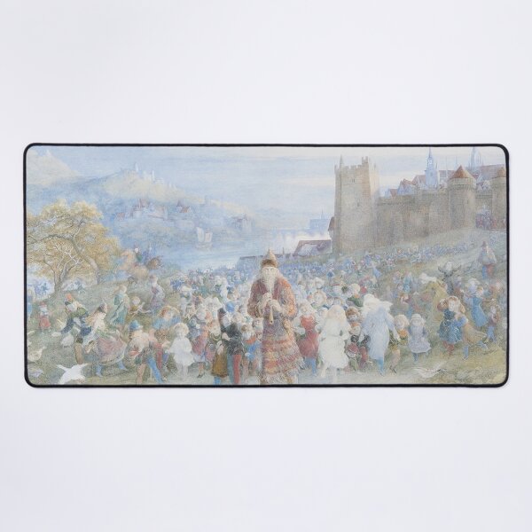 Item preview, Pied Piper of Hamelin - Richard Doyle (1824 - 1883) designed and sold by Vintage Designs +.