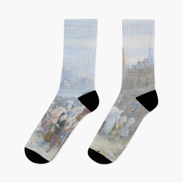 Item preview, Pied Piper of Hamelin - Richard Doyle (1824 - 1883) designed and sold by Vintage Designs +.