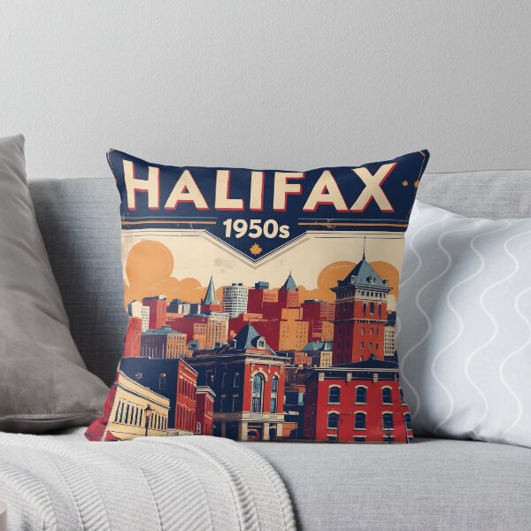 Aperçu de l'œuvre Halifax Canada années 1950 Vintage Voyage Tourisme créée et vendue par TravelersGems.