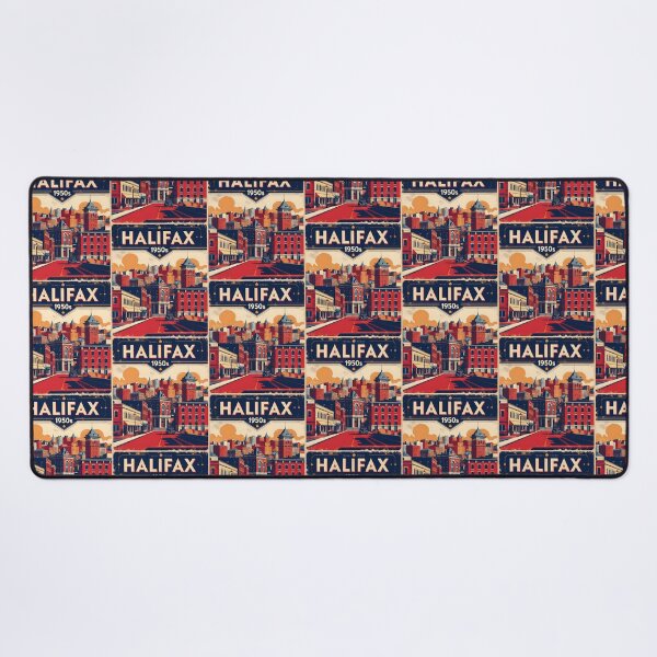 Item preview, Halifax Canada 1950s Vintage Travel Tourism designed and sold by TravelersGems.