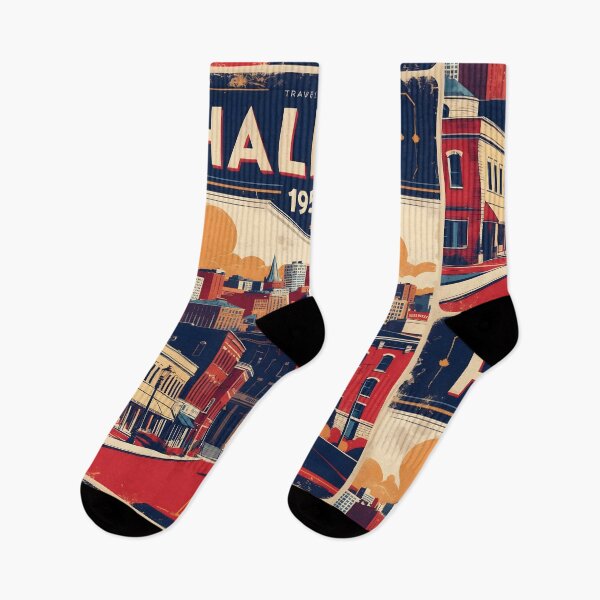Item preview, Halifax Canada 1950s Vintage Travel Tourism designed and sold by TravelersGems.