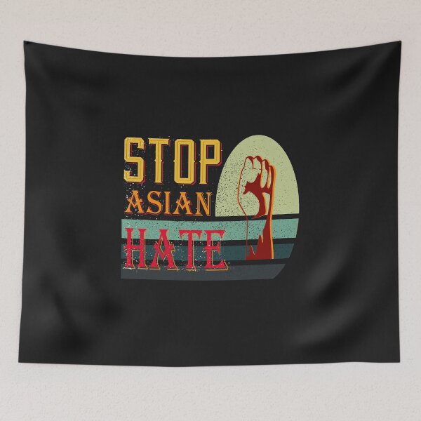 Item preview, Raise Hand Against Hate – Stop Asian Hate Solidarity designed and sold by Zakrytos ★★★★★.
