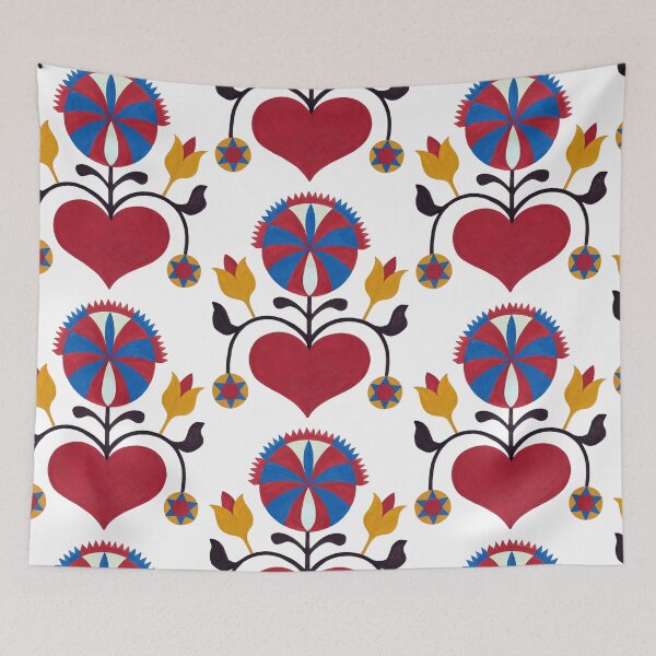 Item preview, Drawing for Plate 13 From the Portfolio "Folk Art of Rural Pennsylvania" (c. 1939) designed and sold by portokalis.
