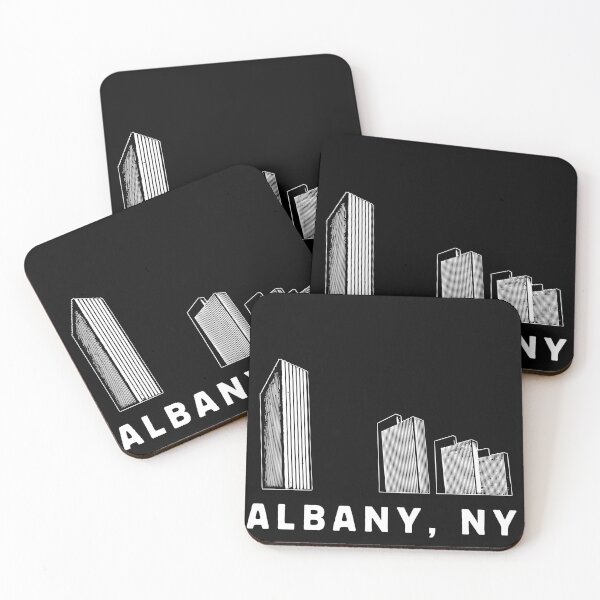 Item preview, Albany New York - Empire State Plaza (Transparent) designed and sold by AtomicUtopia.