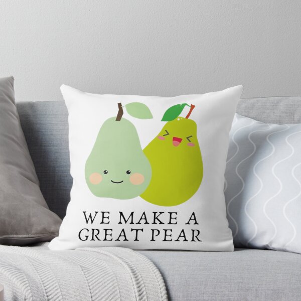 Item preview, We Make A Great Pear Cute Cartoon designed and sold by Vicky021.