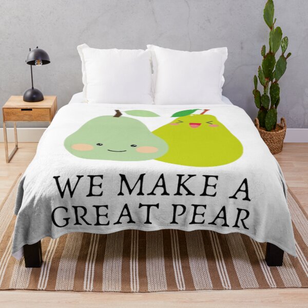 Item preview, We Make A Great Pear Cute Cartoon designed and sold by Vicky021.