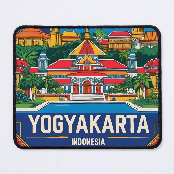 Item preview, Yogyakarta Indonesia Vintage Travel Tourism designed and sold by TravelersGems.