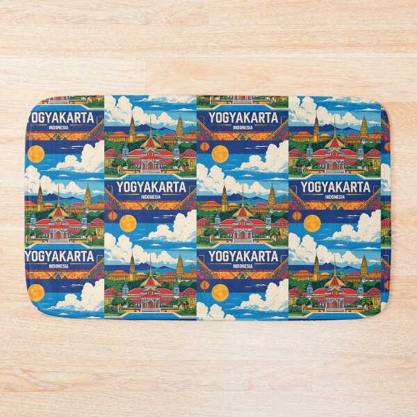 Item preview, Yogyakarta Indonesia Vintage Travel Tourism designed and sold by TravelersGems.