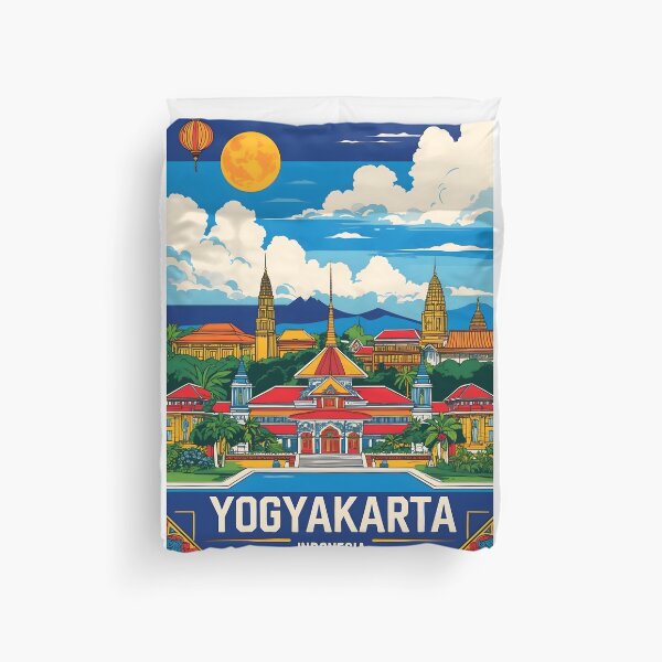 Item preview, Yogyakarta Indonesia Vintage Travel Tourism designed and sold by TravelersGems.