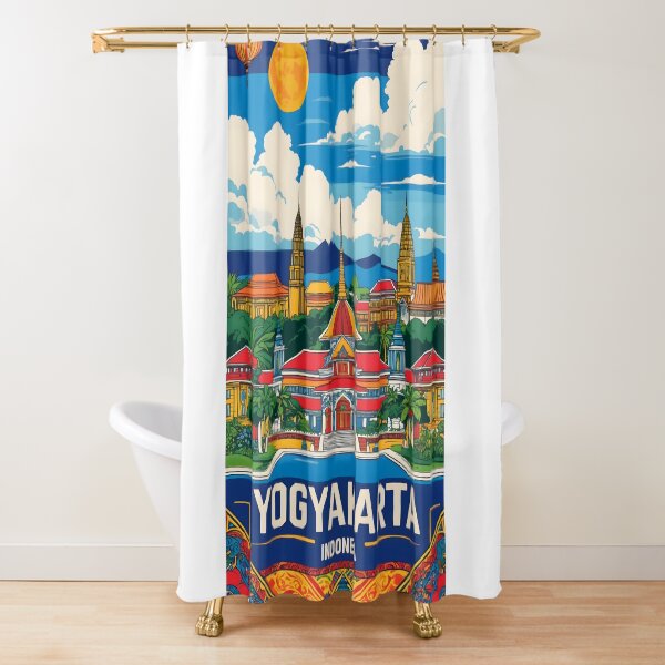 Item preview, Yogyakarta Indonesia Vintage Travel Tourism designed and sold by TravelersGems.