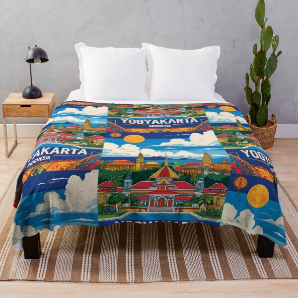 Item preview, Yogyakarta Indonesia Vintage Travel Tourism designed and sold by TravelersGems.