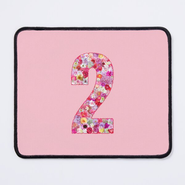 Item preview, Number 2 With Flowers designed and sold by TheSassyNoble.