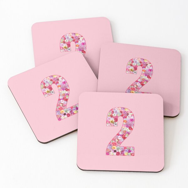 Item preview, Number 2 With Flowers designed and sold by TheSassyNoble.