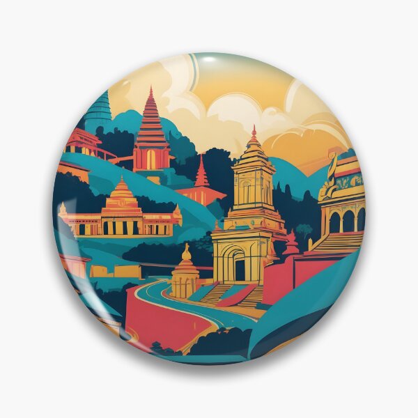 Item preview, Padang Panjang Indonesia Vintage Travel Tourism designed and sold by TravelersGems.